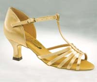 20% kedvezménnyel Latin női tánccipő 2´´= 5cm barokk sarokkal: Freed of London Tina model